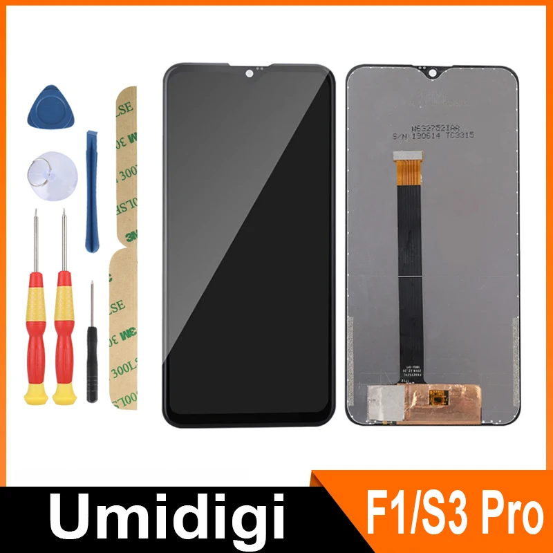 Pour UMIDIGI F1 S3 Pro G3 Max G5 Mecha G100A G100 5G Power 7 Power 7 Max Power 7S / �cran LCD + �cran tactile + Avec cadre