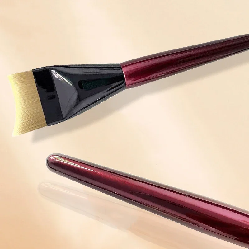 Ultra Thin Foundation Brush Hair Face Contour Brush Flat Contour Brush Blending Foundation Cream Makeup Brushes