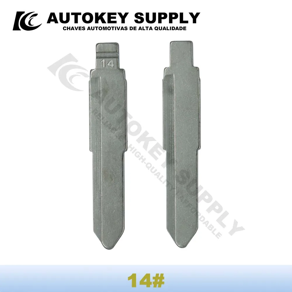 

5PCS/10PCS KD VVDI 14# Key Blade Replacement Uncut Blank For ISUZU