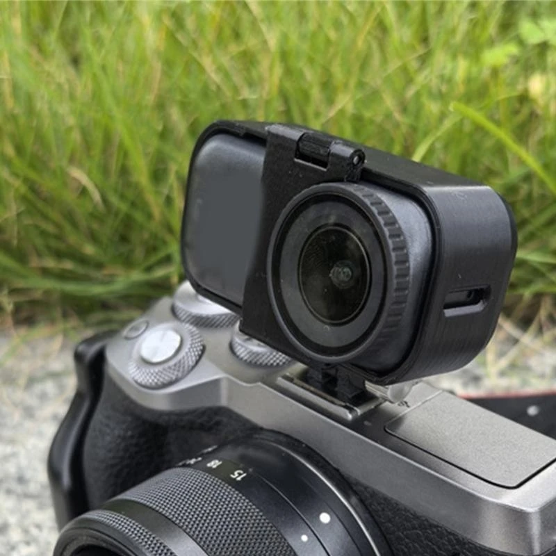 مشبك آمن على دعامة تثبيت توسيع الحذاء الساخن لكاميرا الحركة بزوايا قابلة للتعديل وتبديد الحرارة K1KF #6