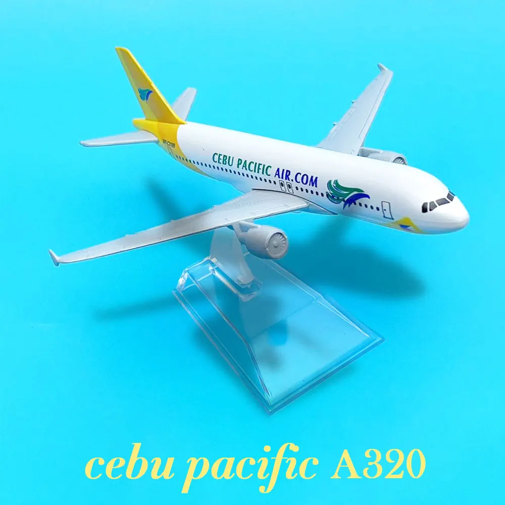 Skala 1:400 Zhong PACIFIC A320 Airlines Model pesawat Dish-tambahan Ideal untuk koleksi pesawat Diecast