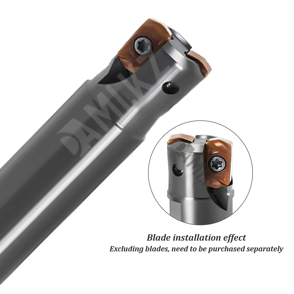 EXN02R EXN03R Fast Feed Milling Cutter Rod High Efficiency Rough Milling Tool Rod LNMU0202 LNMU0303 CNC Carbide Milling Inserts