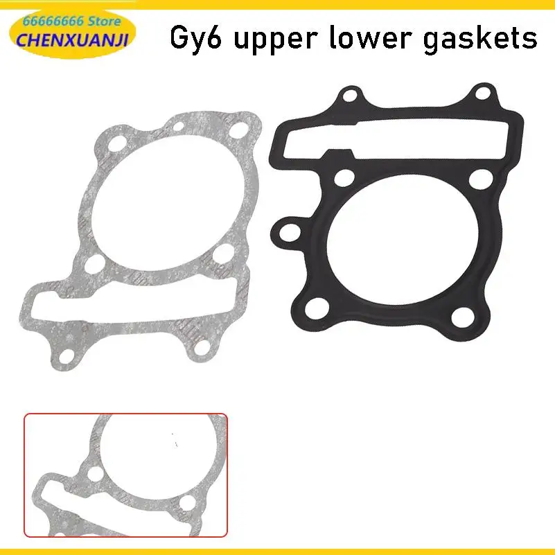

Scooter Cylinder Gasket Set Top For SYM 125 GR Orbit Cello Allo Fiddle 3 Jet4 Symphony 230cc 12191-F6C-000 12251H6B000 4 Stroke
