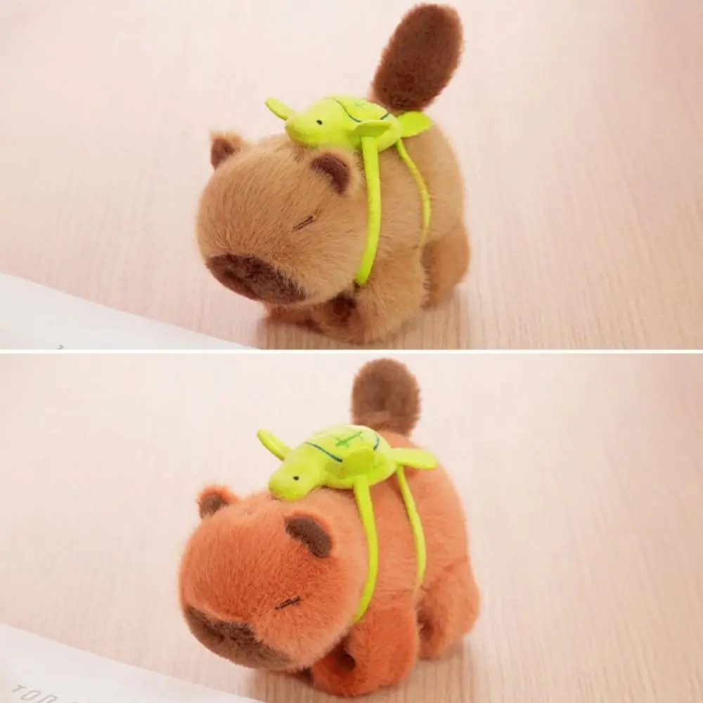 カピバラ齧歯動物スラップブレスレットシリーズ尻尾を振るシミュレーションぬいぐるみスラップブレスレット手首スタイルかわいい人形