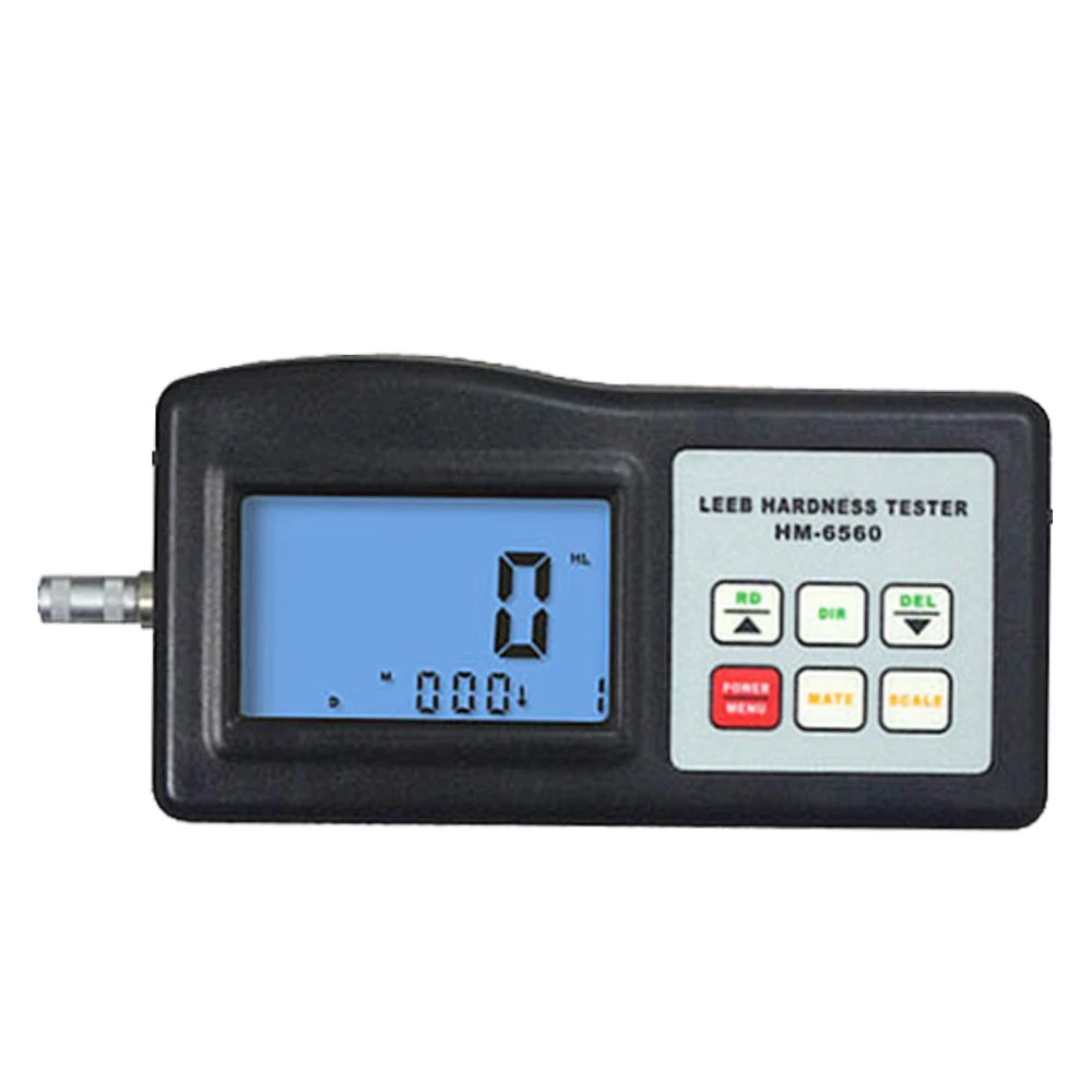 Portable Leeb Hardness Tester HM-6560 Tool Steel Brass,Bronze,Copper Hardness meter 200(HLD)~900(HLD)