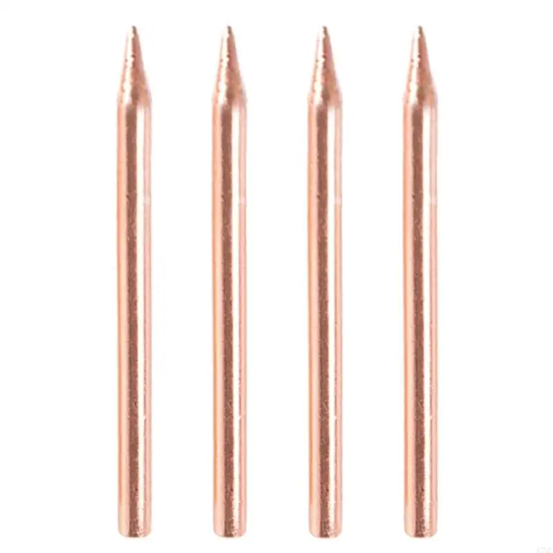 57QF 4PCS 50mm Welding Needle for 18650 Battery Spots Welder Long Service Life