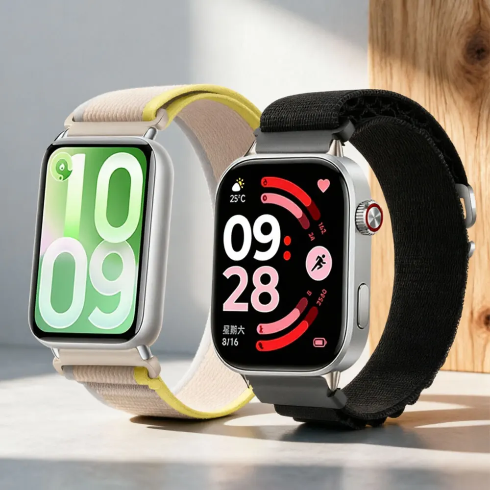 Alpine Nylon Strap for Xiaomi Mi Band 10 Pro/9 Pro/8 Pro Breathable Replacement Trail Loop for Redmi Watch 6/5/4 Accessories ﻿
