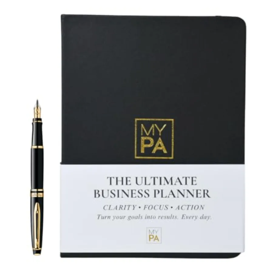 

MY PA Planner 2026 Business and Productivity Planner for Entrepreneurs Weekly Time Blocking Goal Setting Projects and Finance L