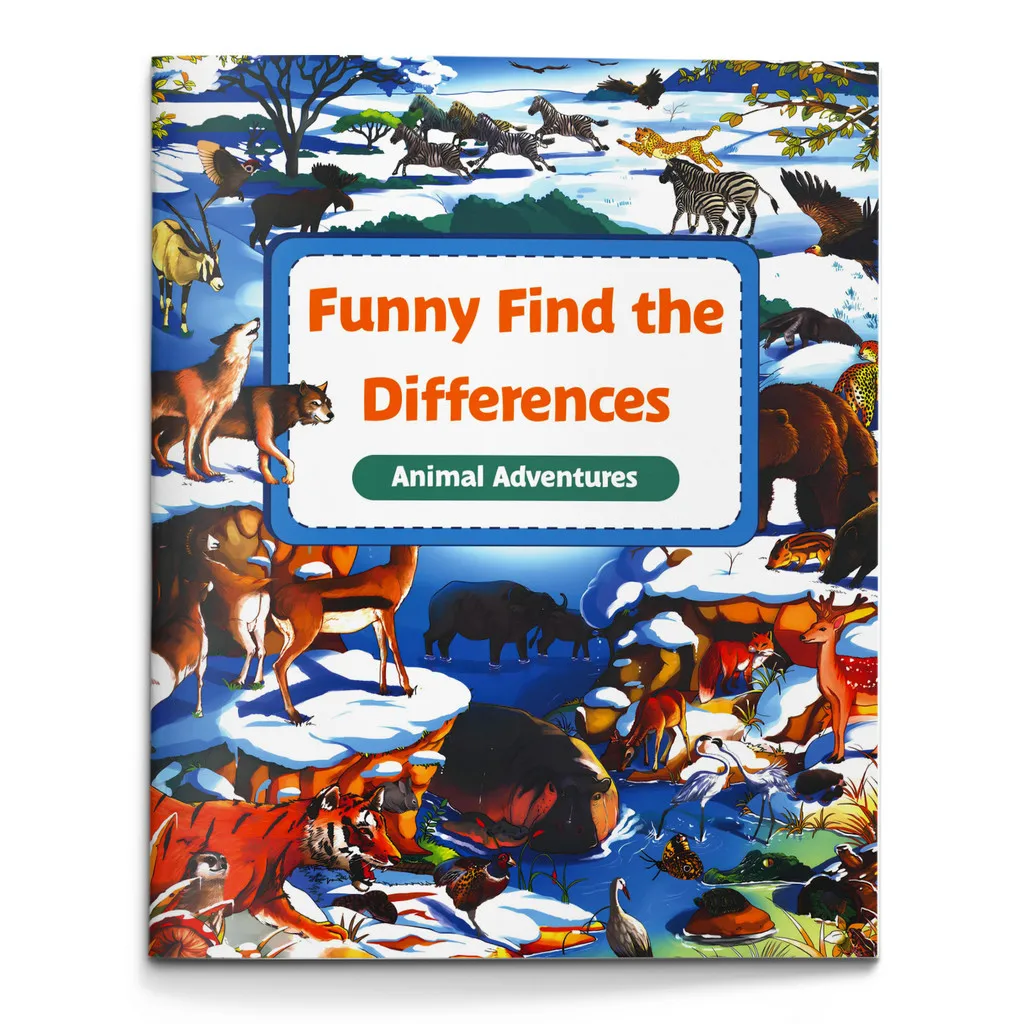 

Забавная игра «Найди отличия»: Приключения животных — Книга-квест «Найди отличия» | Визуальные головоломки на поиск предметов для развития концентрации внимания