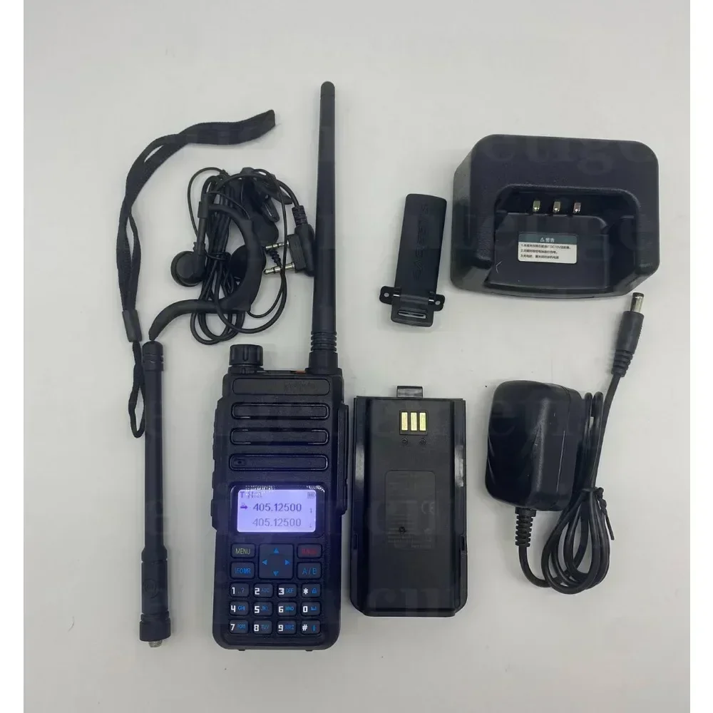 1pcs VHF UHF 136-174 & 400-470MHz Dual Band Dual Time Slot Tier 1&2 Digital Radio Baofeng DR -1801 Walkie Talkie