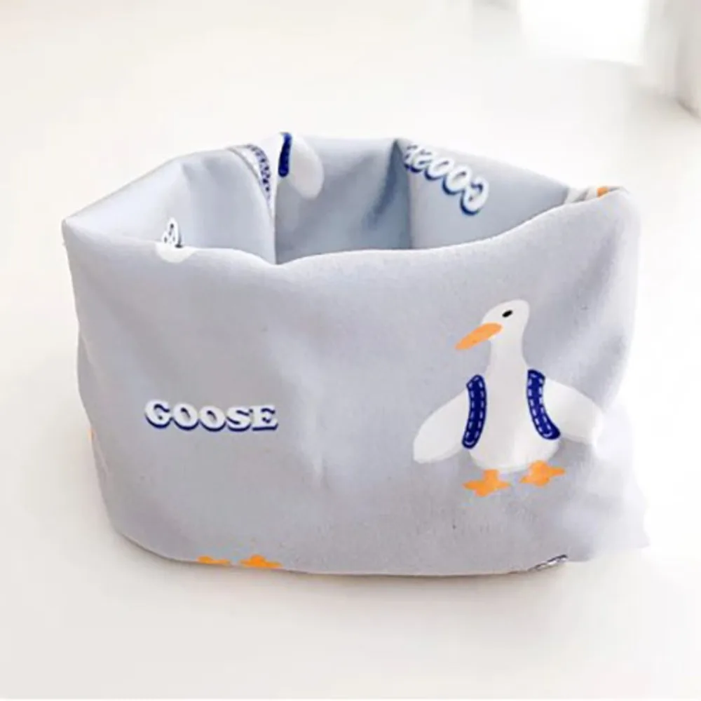 Soft and Skin Friendly 0-12years Winter Kids Scarf Windproof Dacron Baby Neckerchief Cute Scarf Warm Breathable