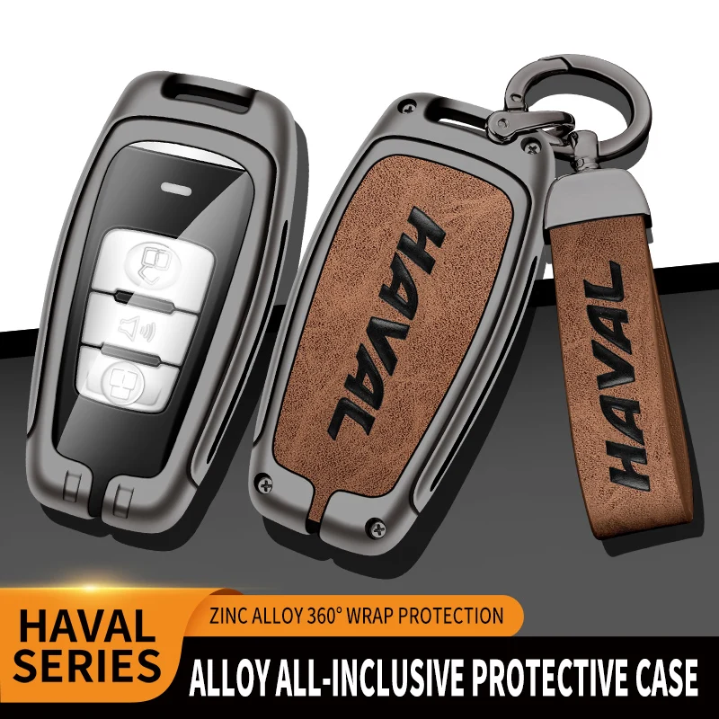 

Car Key Fob Cover Case Protect Shell Holder Set For Haval H6 Dargo M6 H9 H6S F7 F7X Jolion X DOG XY H2 H3 H5 H7 H8 M4 F7H H2S