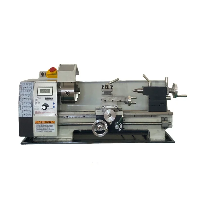 Multifunction Horizontal Mini Metal Manual Lathe Model for Turning Drilling Threading Bench Lathe New Condition
