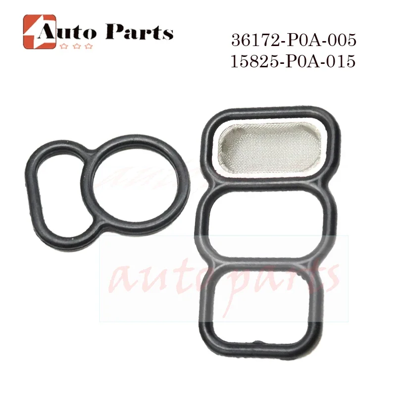 Parts 15825-P0A-015 36172-P0A-005 Head Cylinder VTEC Solenoid Gasket Spool Valve Filter For Honda Accord Odyssey