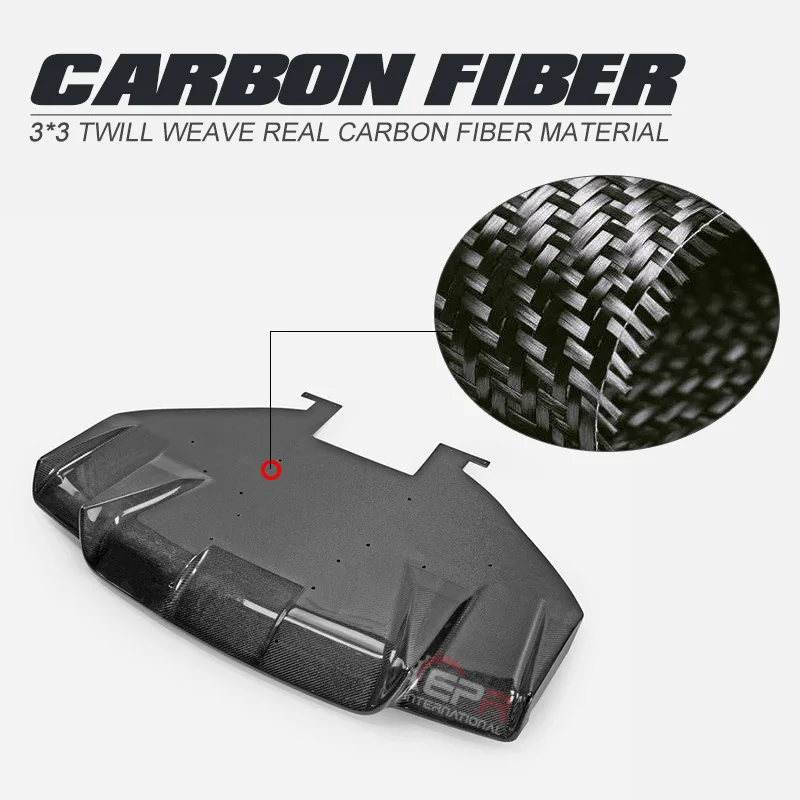 

Suitable for Mini R50 R53 Cooper Carbon Fiber Rear Spoiler Base Plate Modification Part Duell AG Rear Lip