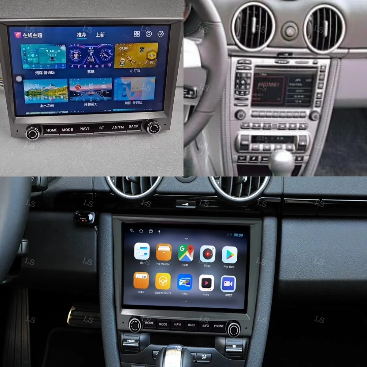 

Car OEM Radio Carplay For Porsche Cayman 911 Boxster 997 718 918 981 2012-2016 CHSTEK Bluetooth Multimedia Wireless Android WIFI