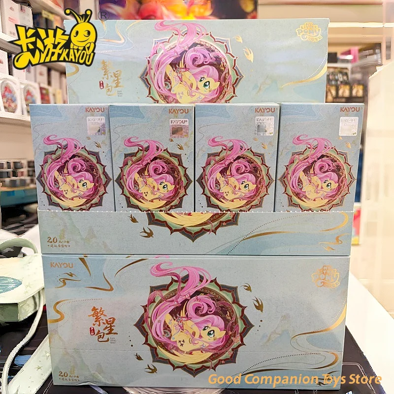 KAYOU Genuine My Little Pony Collection Card Friendship Eternal Card Starry Bag Vol.3 Floral Brocade Se Anime Periphery Toy Gift