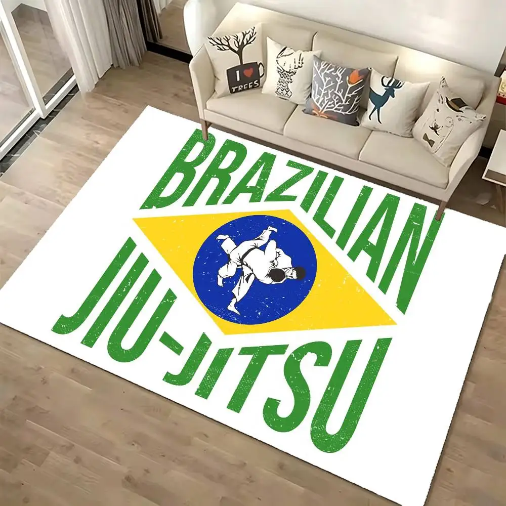 BJJ Brazilian Jiu Jitsu Floor Mat Bathroom Absorbent Mat Simple Door Dirt-resistant Mat Home Kitchen Mat