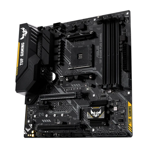 Imagen 2 del producto Tarjeta Madre ASUS TUF B450M-PLUS GAMING AMD B450 AM4 Compatible con CPU R5 5600X 5600 3600 R7 5800X3D R9 5900X SATA 6Gb/s HDMI M.2 mATX