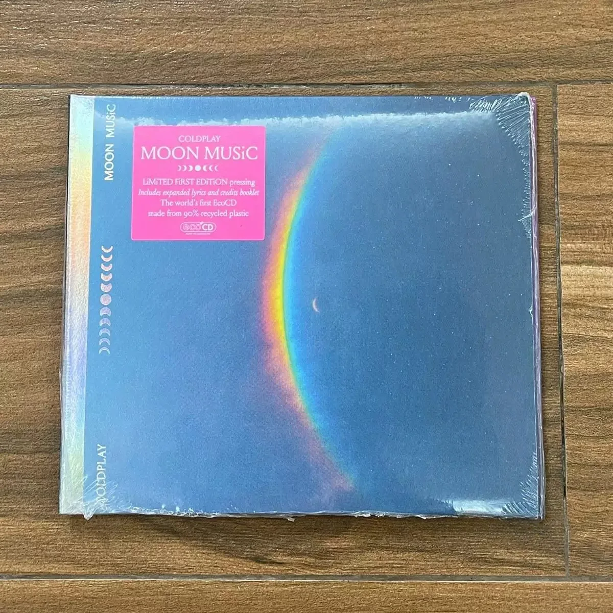 

Coldplay Moon Music Limited First Edition EcoCD Pop Rock Audio CD Music Album with Lyrics Booklet