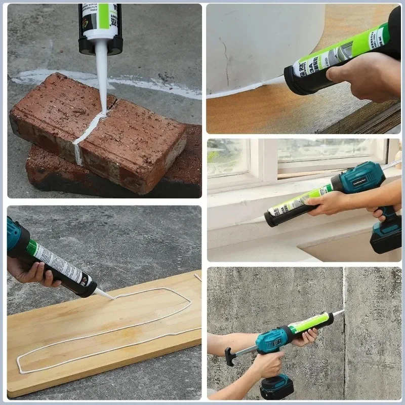 Makita 18V Brushless Angle Grinder, Grease Gun, Chainsaw, Air Inflator, Silicone Sealant Gun & Cut-off Machine Combo Kit view 5