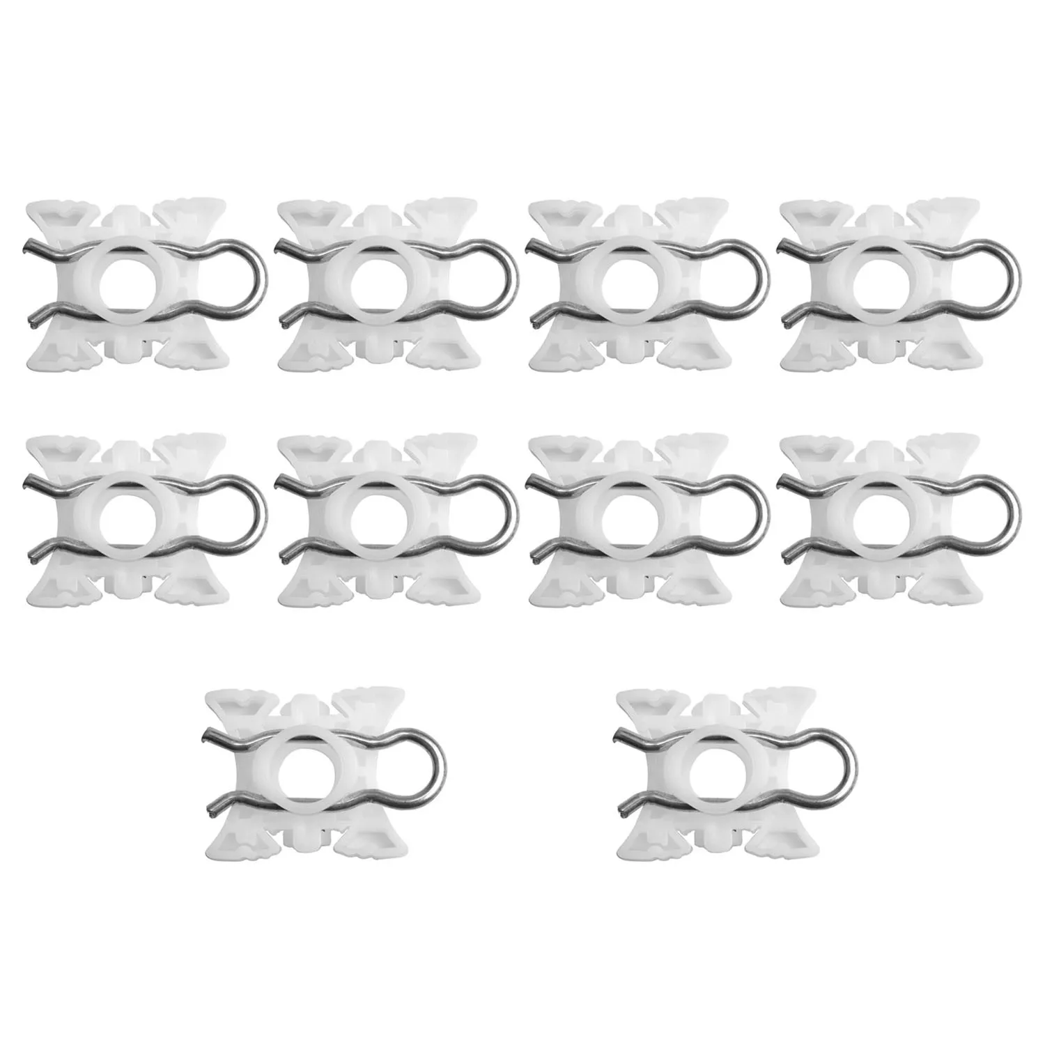 10pcs/set Casement Regulator Sliding Piece Sliding Block For BMW E36, Z3, Z4, 5, 7 Car Window Lifter Clips Car Accessories