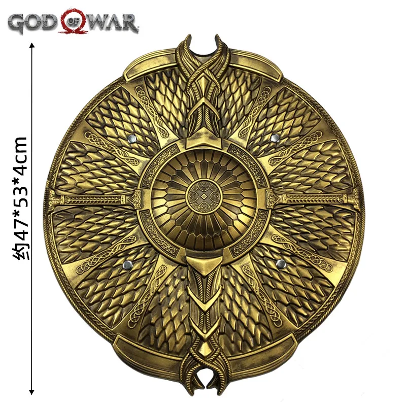 1:1 God Of War 4 Guardian Shield Vocation Defender Shield Cosplay Hammer thor's leviatano arma Ghost Chaos Blade