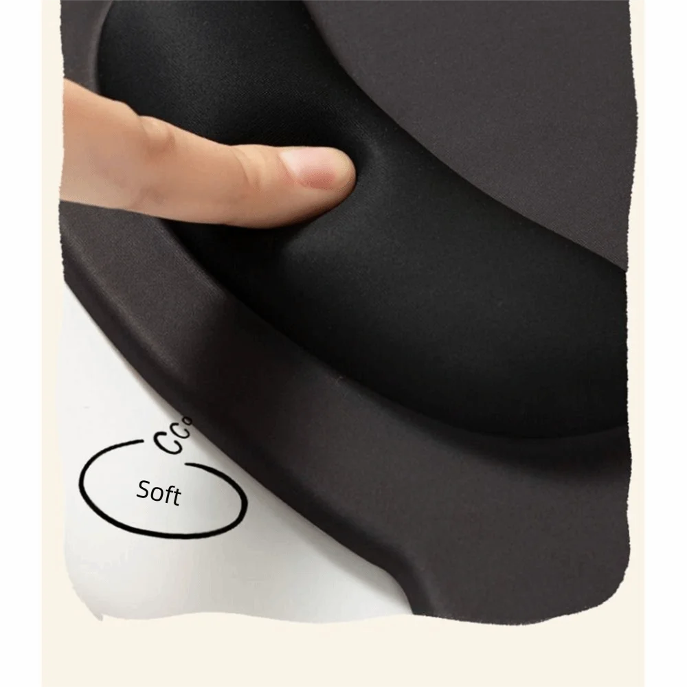 Cute Cartoon Mouse Pad with Wrist Rest Anti-Slip Rubber Puppy Mouse Pad HD Printing Cute Wrist Rest