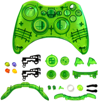 OSTENT Replacement Case Shell & Buttons Kit Full Set for Microsoft Xbox 360 Wireless Controller Gamepad Protective Shell Cover