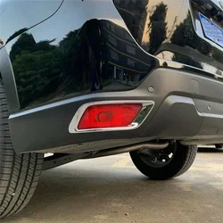WELKINRY For Subaru Forester SK 5th Generation 2019-2024 ABS Chrome Car Head Front Tail Rear Bumper Fog Lamp Light Trim