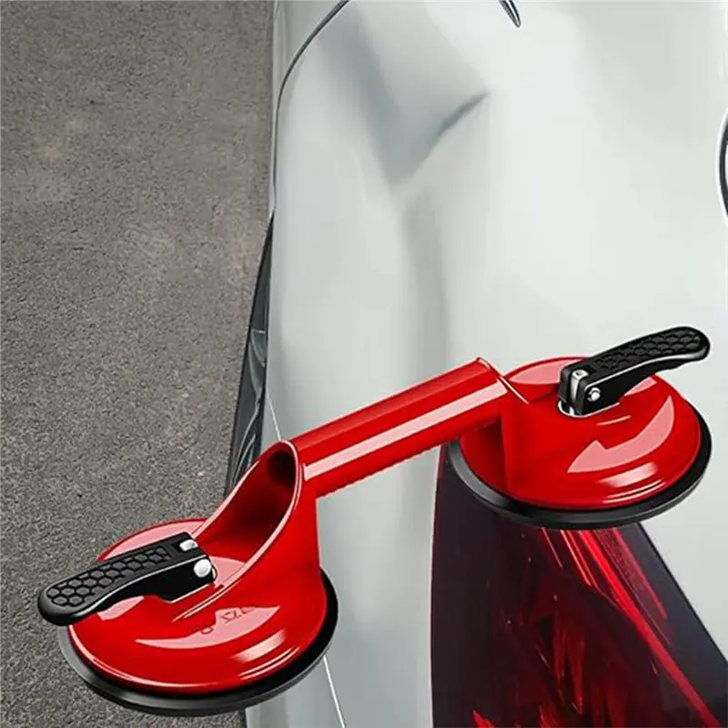 【CYBER MONDAY】Glass Suction Cup Tool With Aluminum Handle, 300LBS Heavy Duty Vacuum Lifter For Tile Window Door Lifting