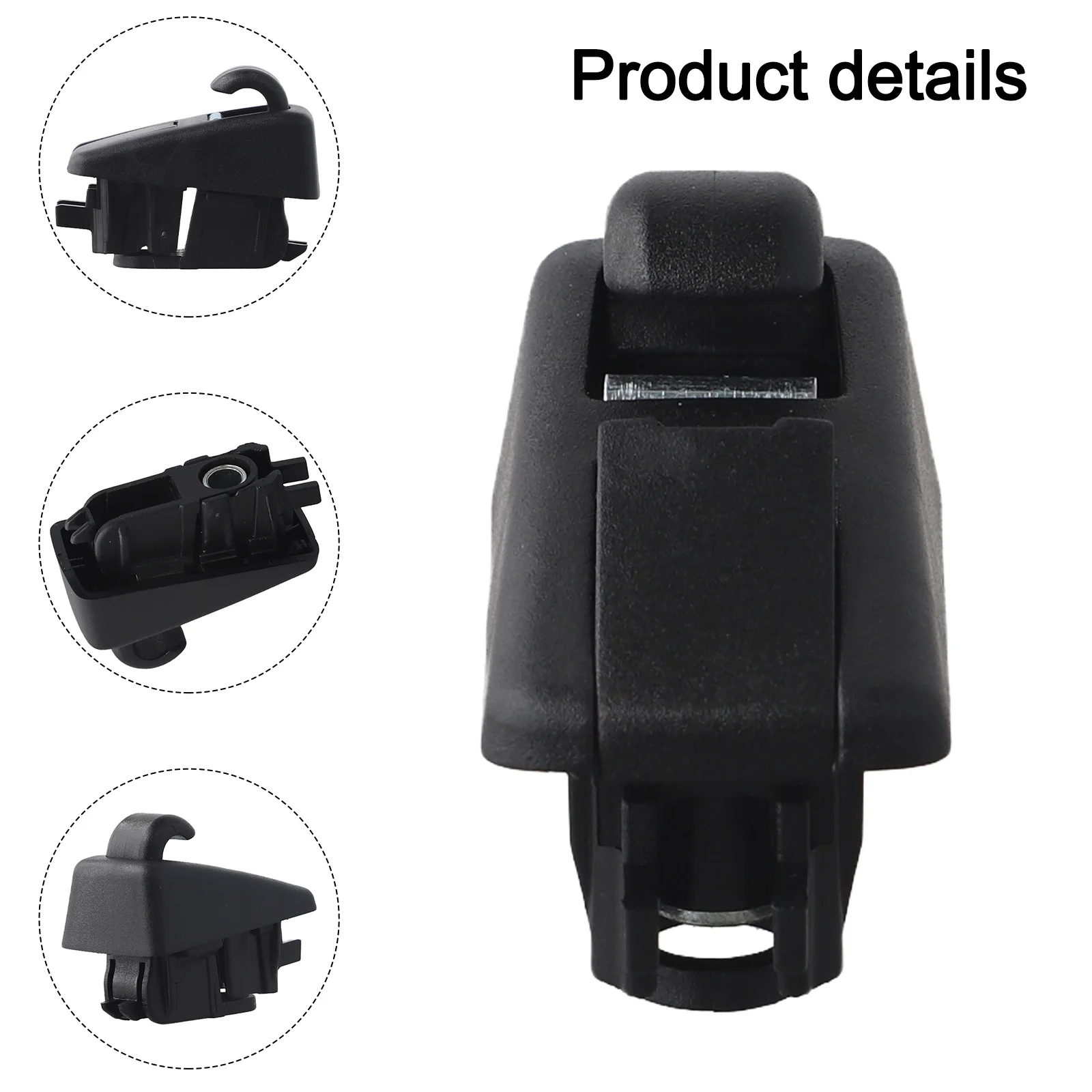 For Car Maintenance 971857561 Auto Fastener Black Made Of Plastic No Additional Parts Needed Single Piece Package