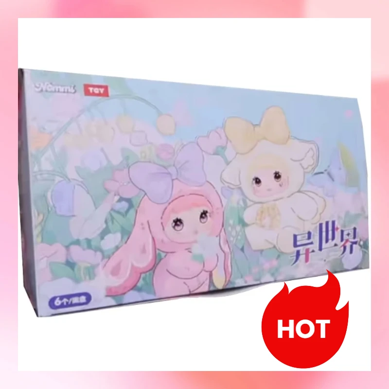 Nommi Fantasy World V6 Blind Box Kawaii Bunny Anime Doll Sheep Action Figure Surprise Mystery Toy Pendant Collectible Trendy