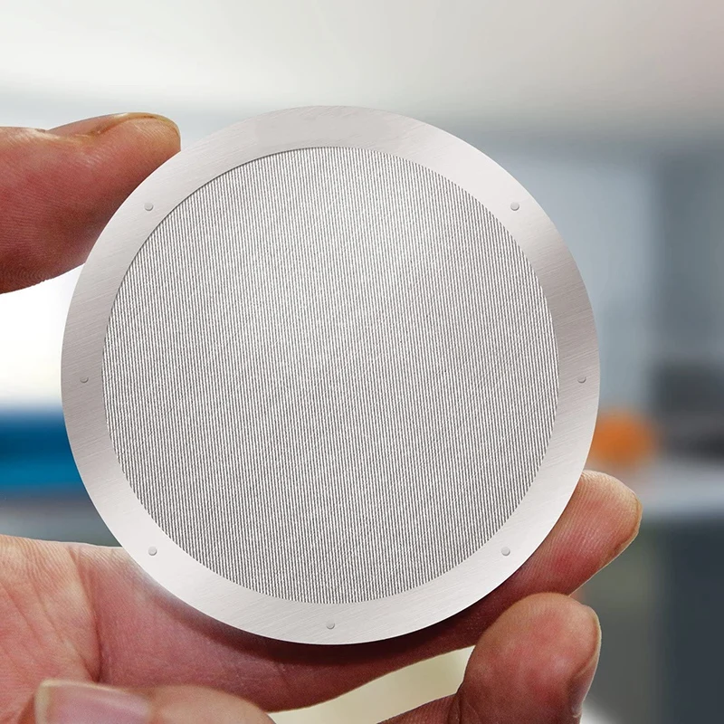 Paquete de A61T-4 filtros reutilizables de acero inoxidable para cafeteras AeroPress