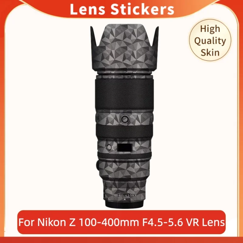 

Decal Skin for Nikkor Z 100-400 Lens Decal Skin 100400 Wrap Cover for Nikon Z 100-400mm F4.5-5.6 VR S Lens Sticker 100 400