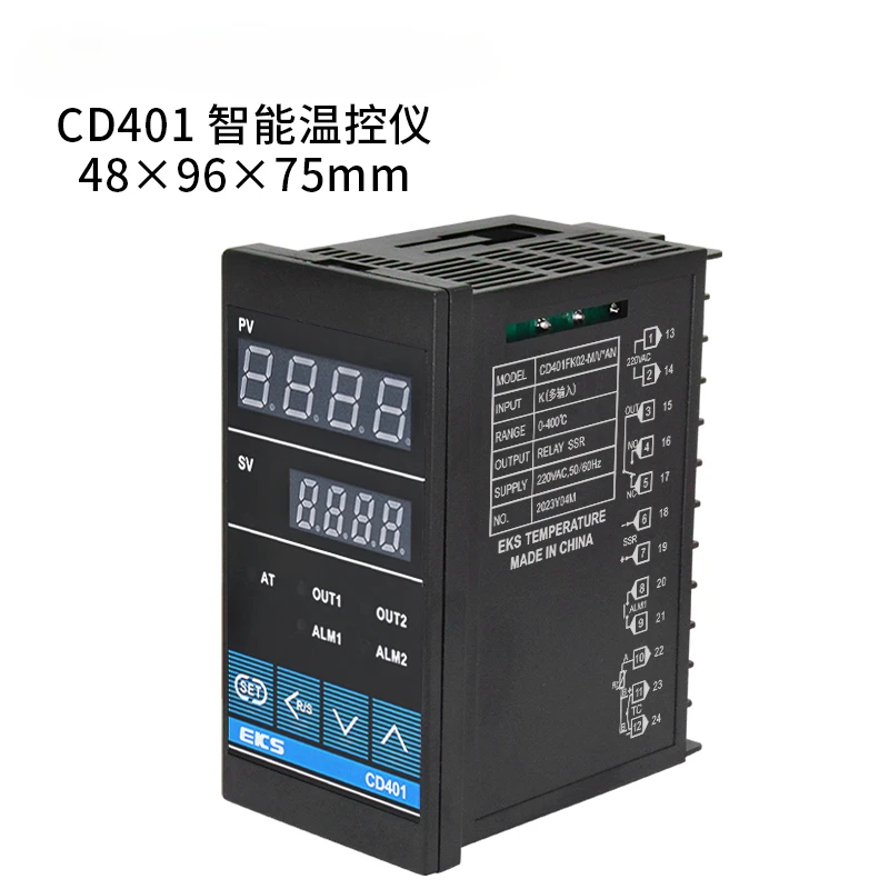 

Intelligent Temperature Control Instrument CD401 Multi-input Digital Display PID Thermostat Temperature Control of Hopper Dryer