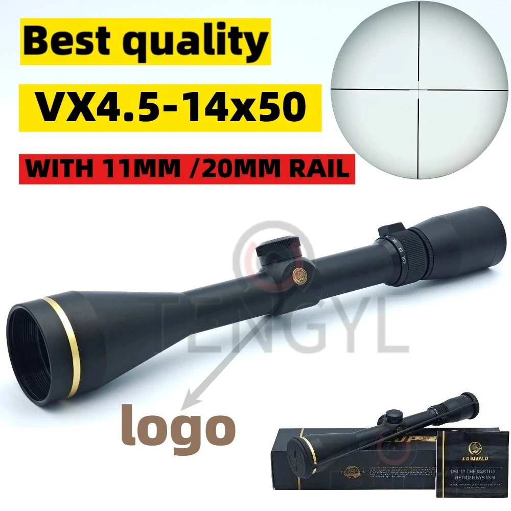 

L*UP*L* VX-3 4.5-14X40/50MM SFP Riflescope Duplex CDS-ZL Reticle Matte Finish w/Original Markings Hunting Long Range Optic Sight