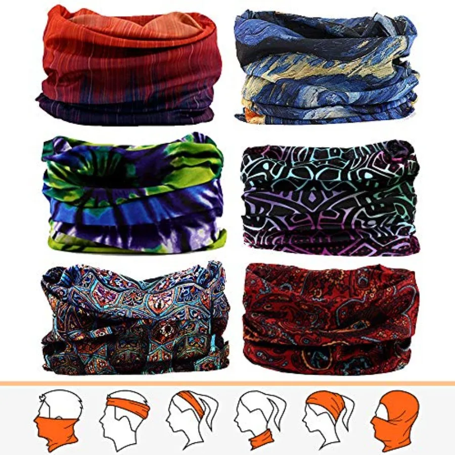 Headwear, Bandana, Neck Gaiter Head Wrap Headband Balaclava Magic Scarf