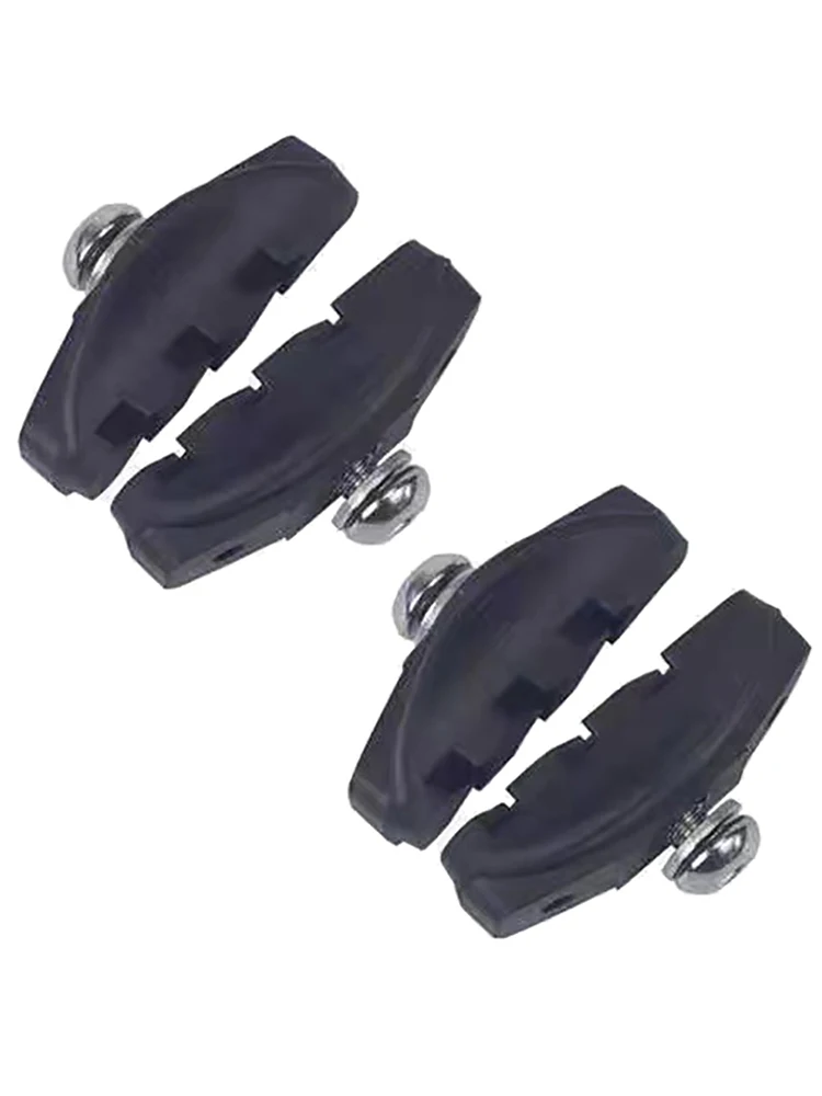 AliExpress Road Bicycle Cycling Braking C-Brake Pads Blocks Holders Durable Rubber Shoes 50mm Caliper Pads