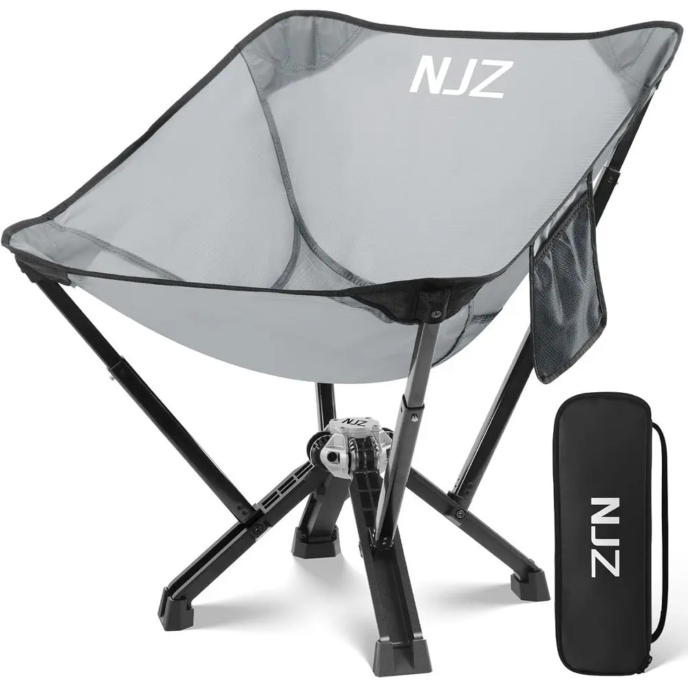 Heavy Duty Folding Camping Chair 600 LBS Capacity