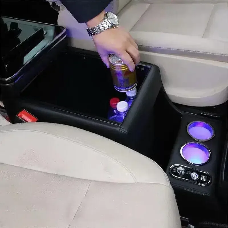 

Premium Armrest Box with LED Light & USB Sockets,for 2016-2021 Mercedes Vito W447 - Durable & Easy-Install, Multiple Colors