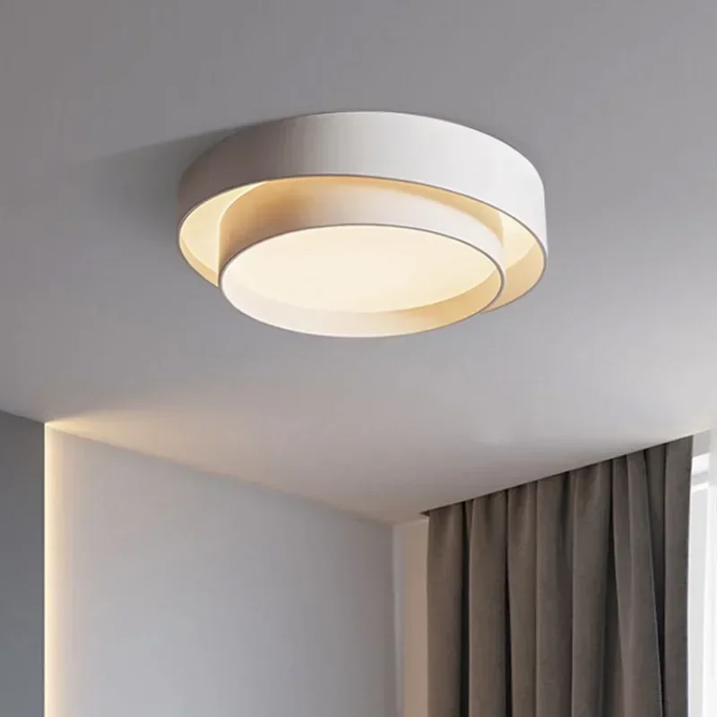Modern Simple Bedroom LED Ceiling Light Ultra-thin Round Lighting Living Room Creative Dining Room Balcony Lighting