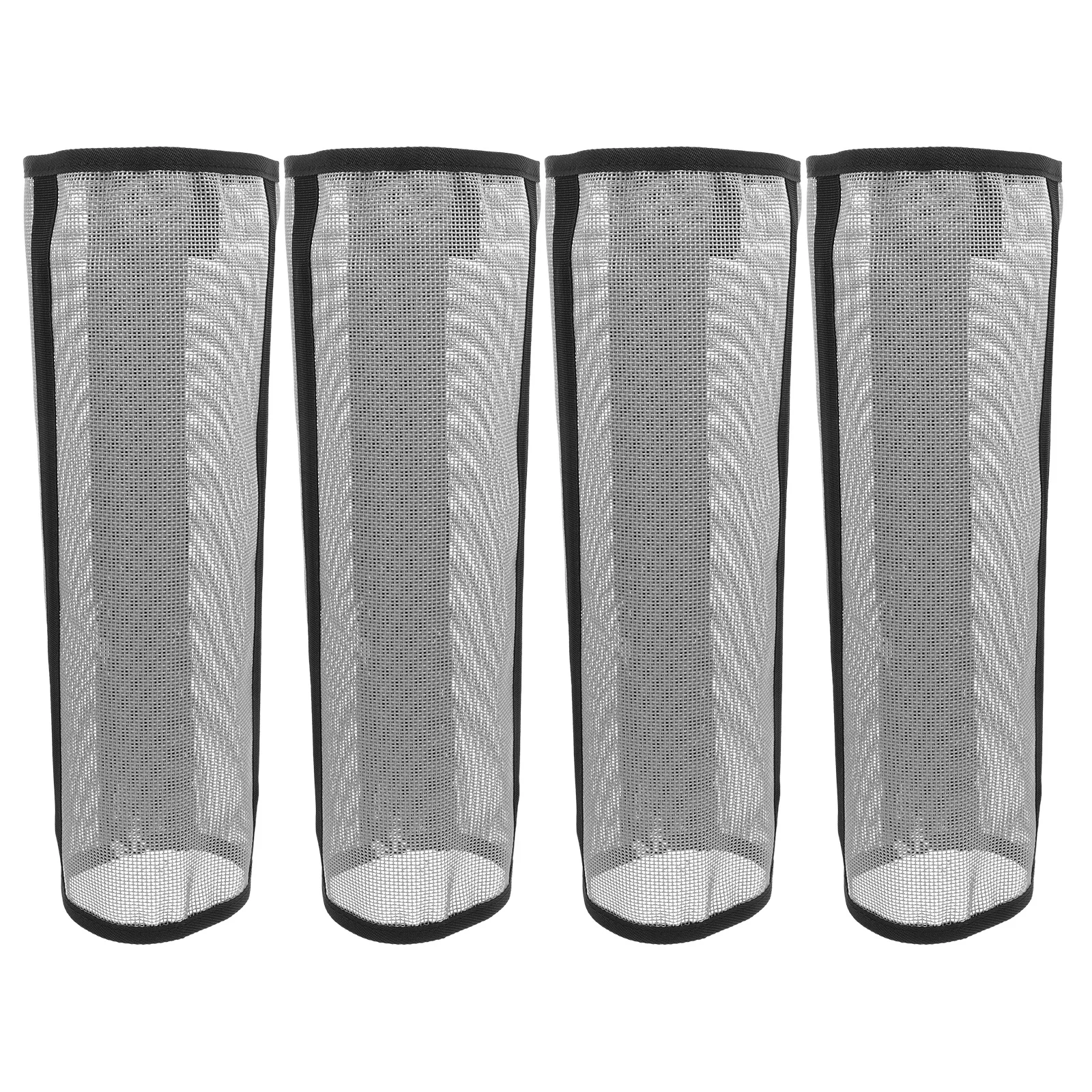 مجموعة أحذية الذبابة مكونة من 4 أغطية أرجل الحصان خفيفة الوزن للحماية من شبكة الحجم ومريحة في الهواء الطلق #2