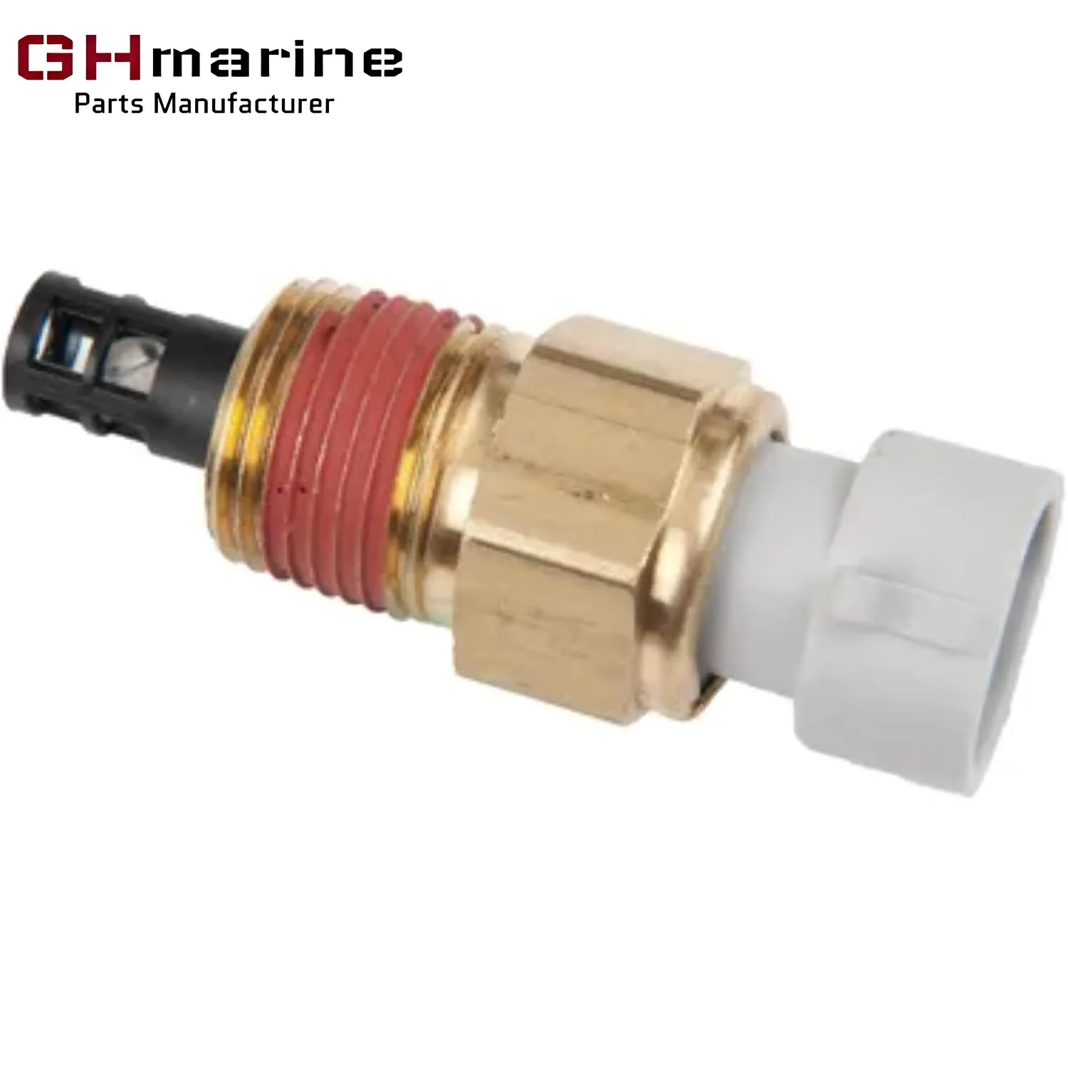 Waltyotur Intake Air Temperature Temp IAT MAT Sensor for Mercruiser V6 V8 350 454 496 502 MPI Volvo 7.4L 805223T 3854527 18-7702
