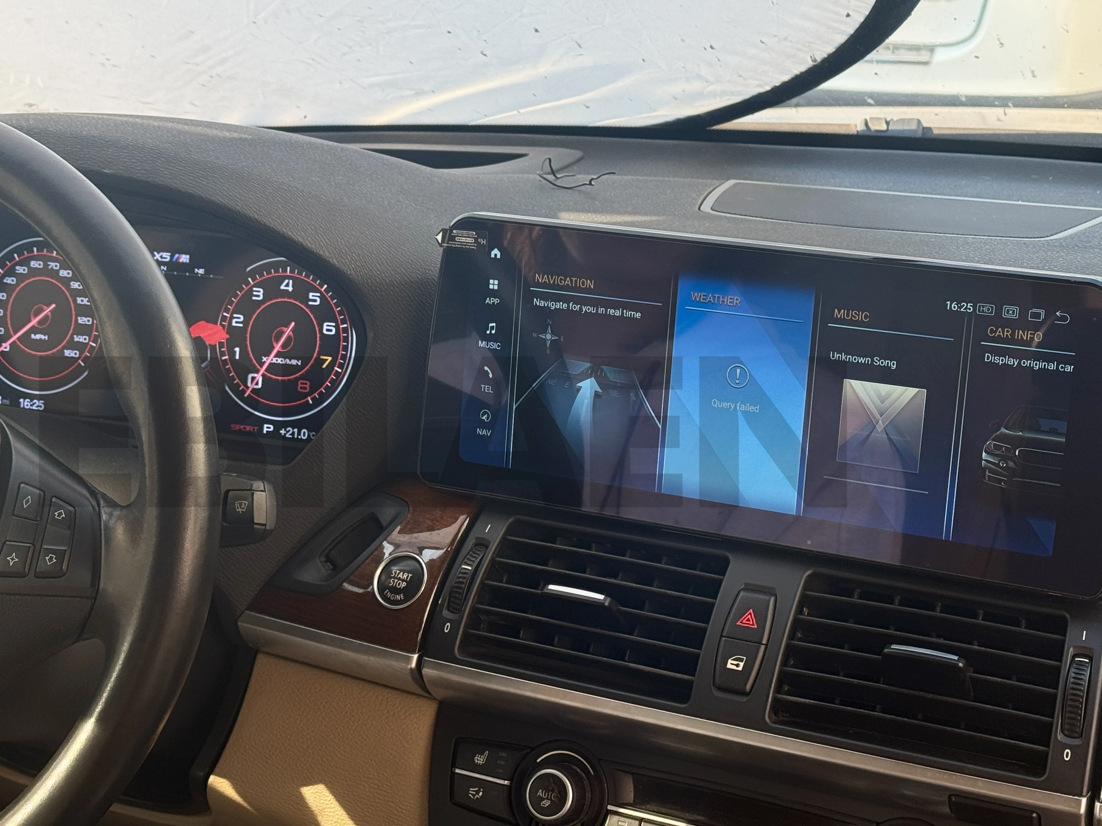 EBILAEN Android 13 Car Multimedia Player for BMW X5 E70/X6 E71 (2007-2013) CCC/CIC System Android auto Carplay 4G WiFi GPS BT