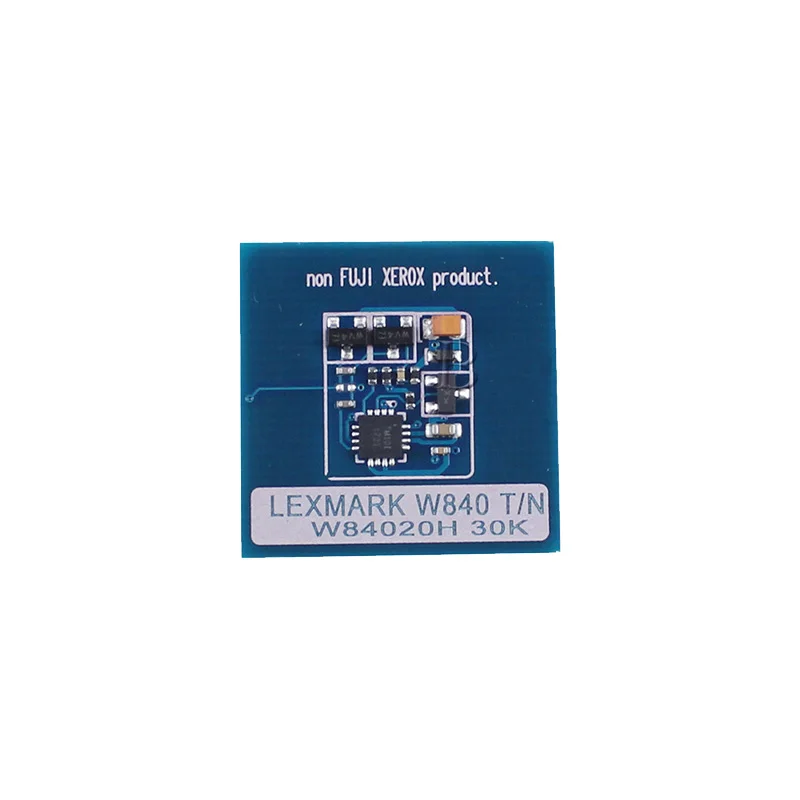 Suitable for Lexmarks W840 ink cartridge chip with a printing page count of 30K, model W84020H toner chip
