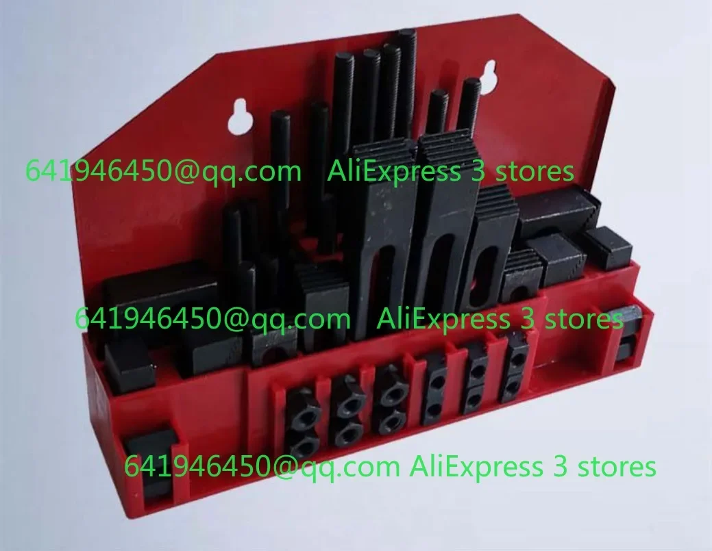 Milling Machine Clamping Set 58pcs M16 Mill Clamp Kit Machine Tool Milling Machine Accessories Set