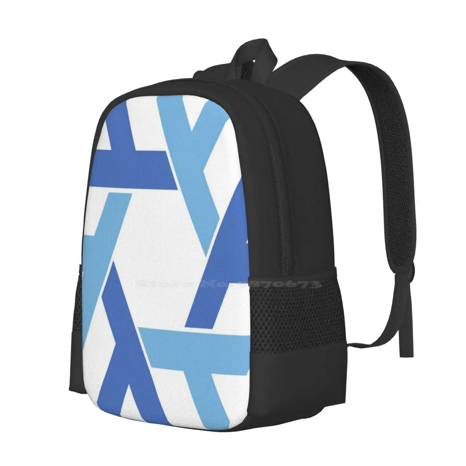 Nixos Logo Hot Sale Schoolbag Backpack Fashion Bags Nixos Gnu Linux Distrobution