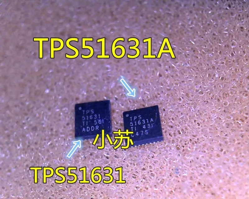 (5-10PCS)100% New TPS51631A 51631 TPS51631RSMR TPS51631 QFN Chipset