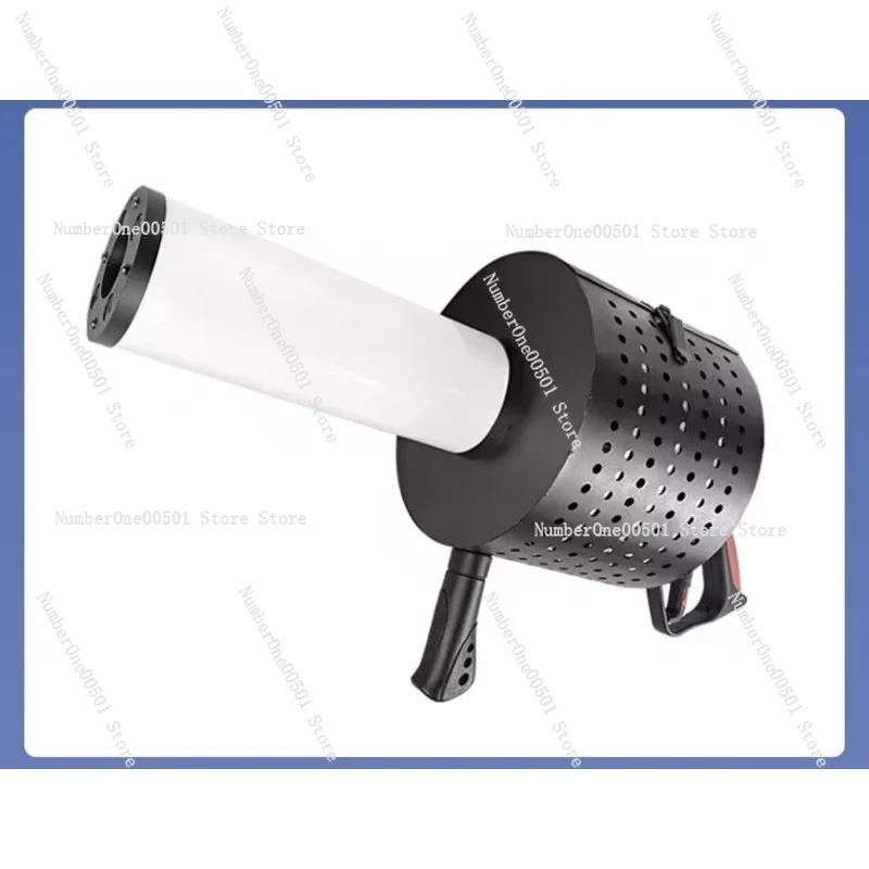 

CO2 Air Gun Paper Cannon Machine Handheld Dry Ice Smoke Gun for Bar Stage DJ Party Effect Prop LED Confetti Launcher